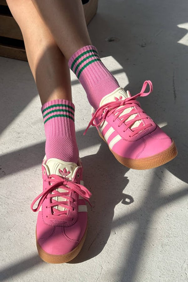 Le Bon Shoppe girlfriend sock - rose pink