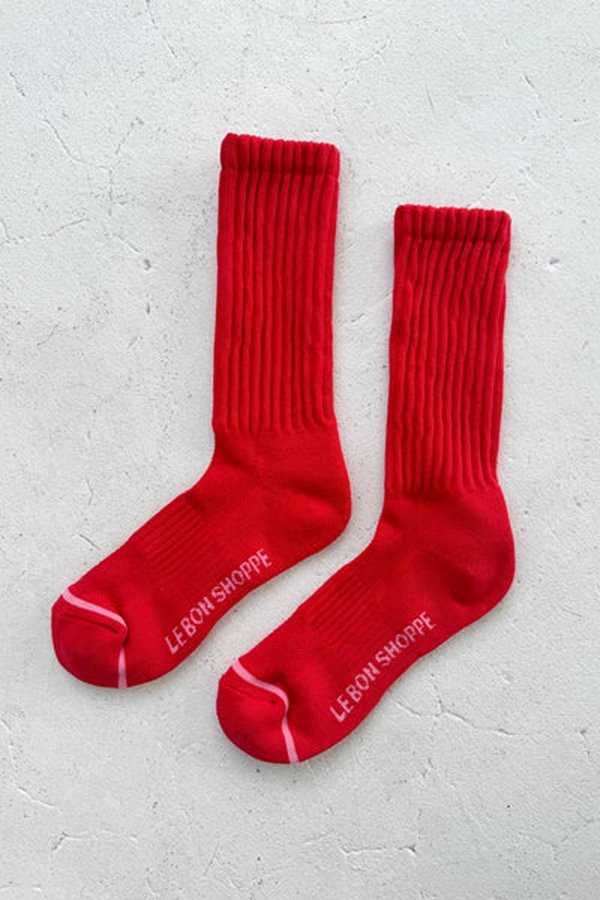 Le Bon Shoppe ballet sock - strawberry