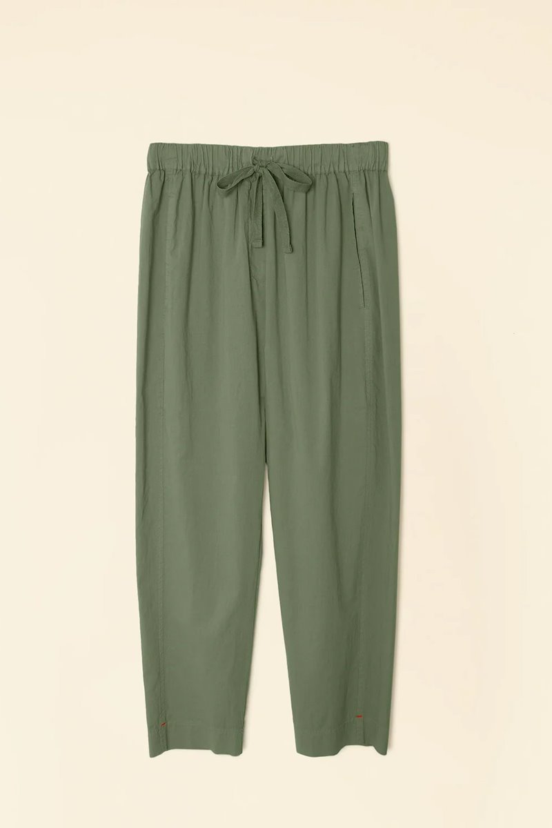 Xirena  draper trouser - green army