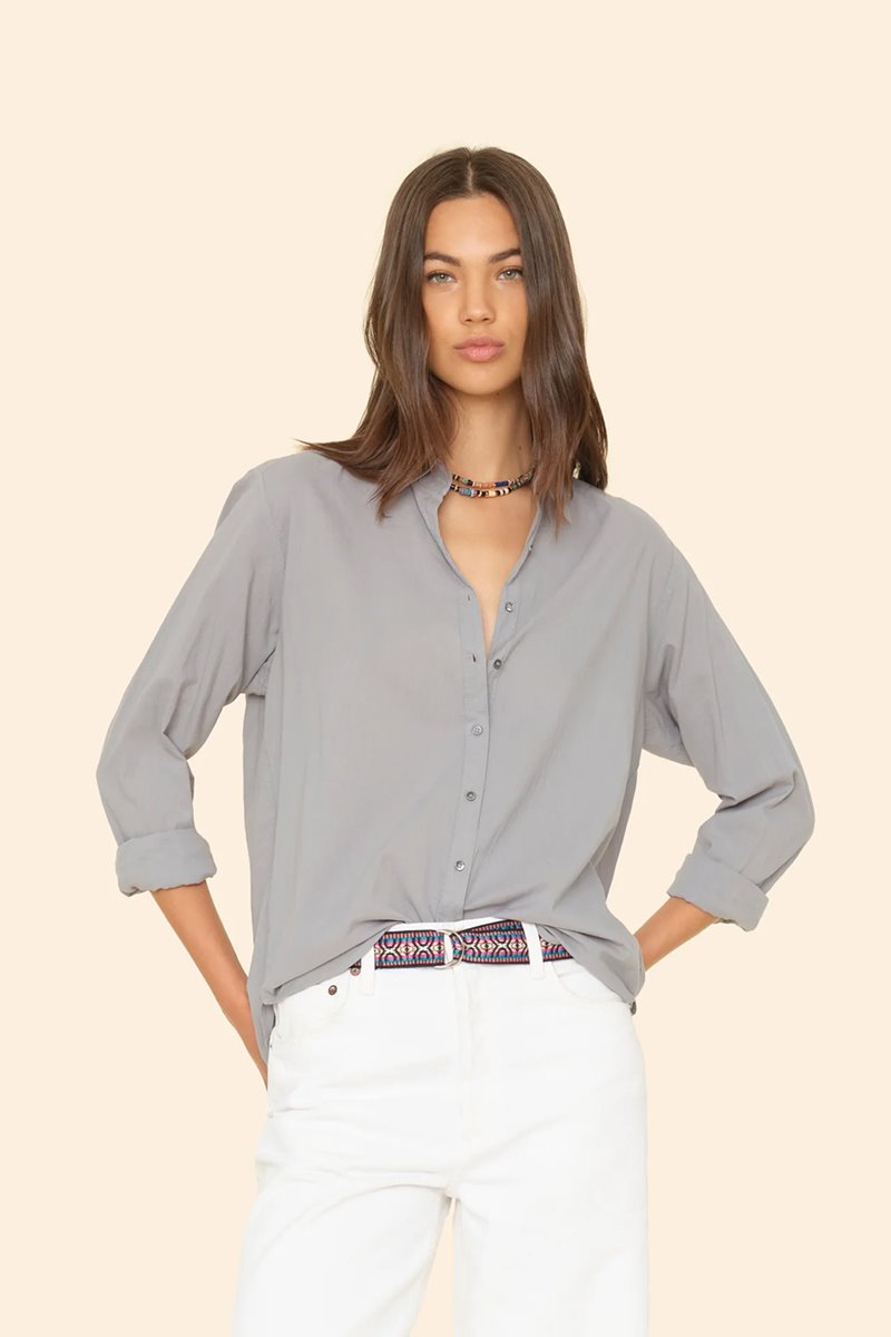 Xirena  beau shirt - stone grey