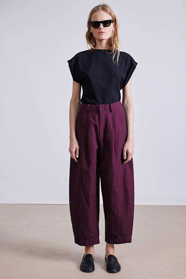 Apiece Apart bari cropped trouser - fig