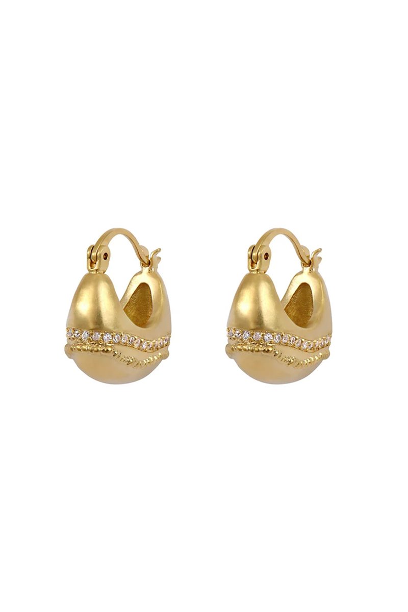 Louise Hendricks gilda hoop earrings