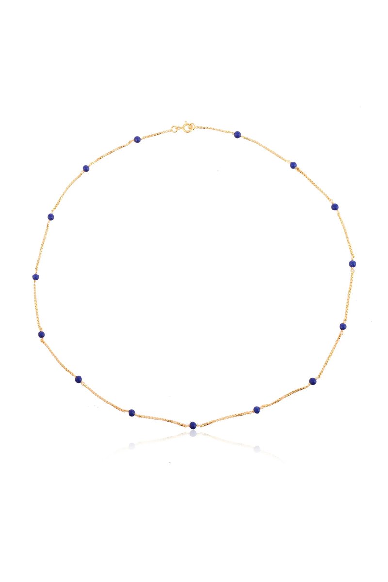 Shyla  venus necklace lapis