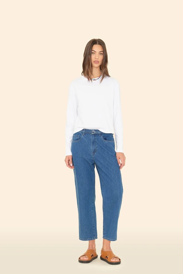 Xirena  brecker pant  durango denim