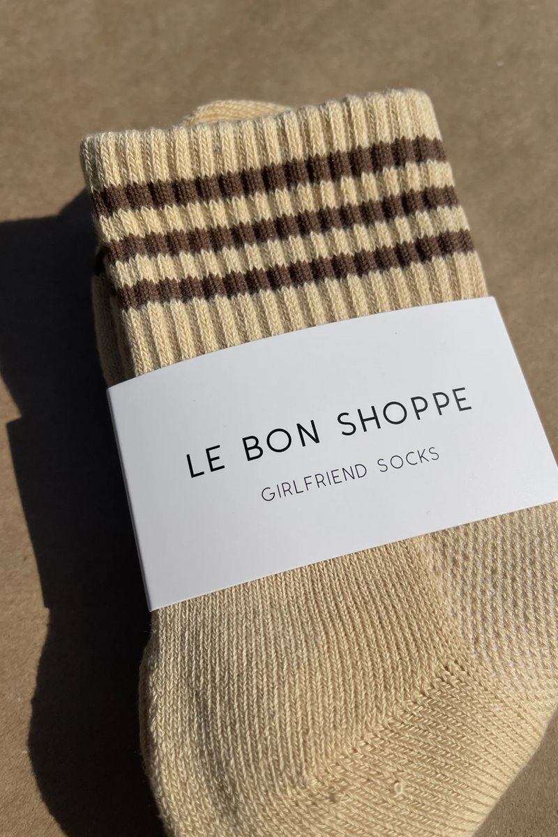 Le Bon Shoppe girlfriend sock - daisy