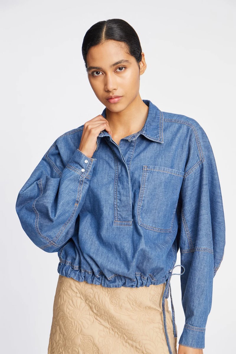 Munthe  fihr top indigo