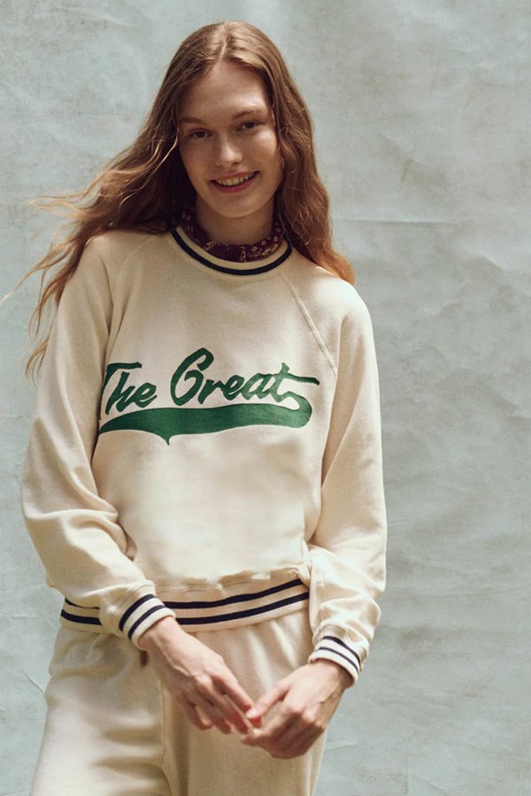 The Great the varisty college sweatshirt