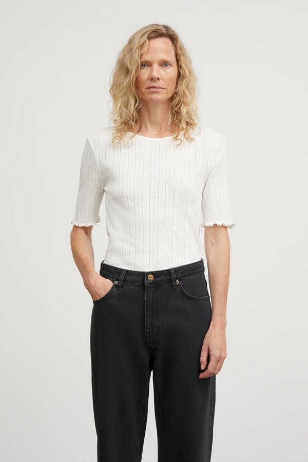 Skall Studio edie tee off white