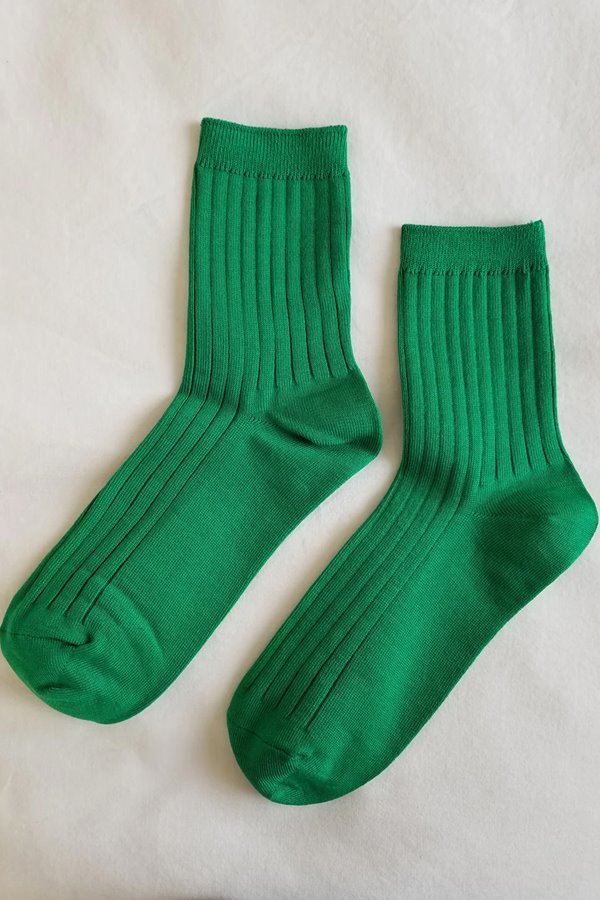 Le Bon Shoppe her sock - kelly green