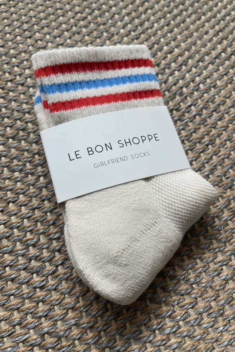 Le Bon Shoppe girlfriend sock - leche