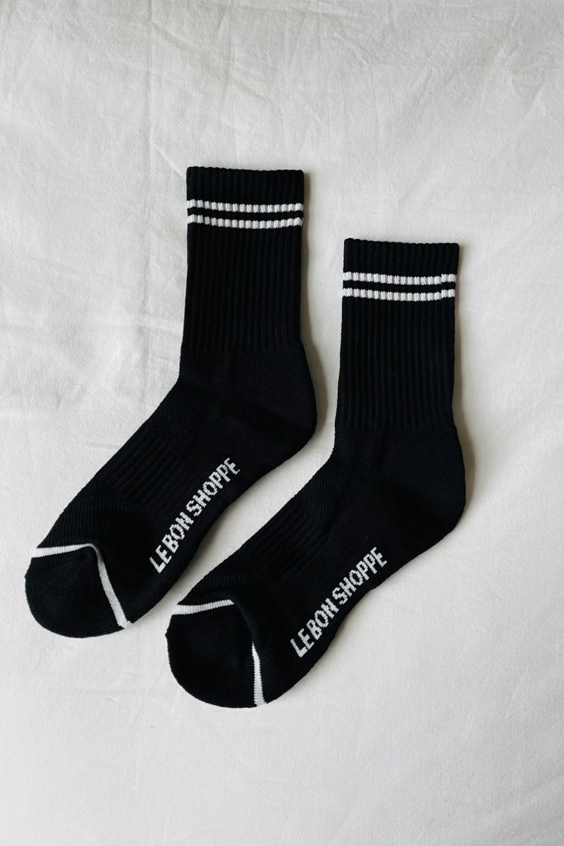 Le Bon Shoppe boyfriend sock - noir